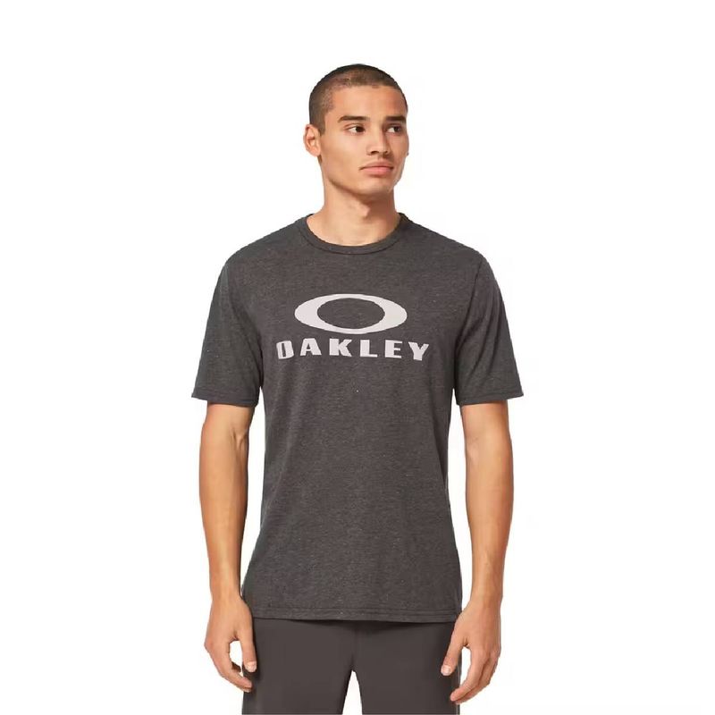 OAKLEY - Polera Oakley O-BARK Hombre Gris Piedra