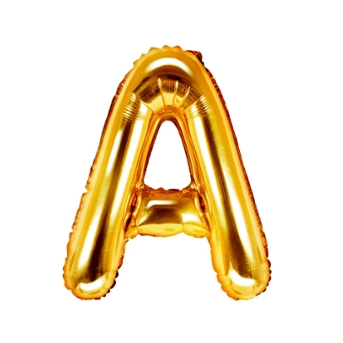 GENERICO - Globos En Forma De Letras Metalizados Dorado Oro A
