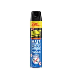 KILLER - Insecticida 1000 Mata Moscas Y Zancudos 390cc