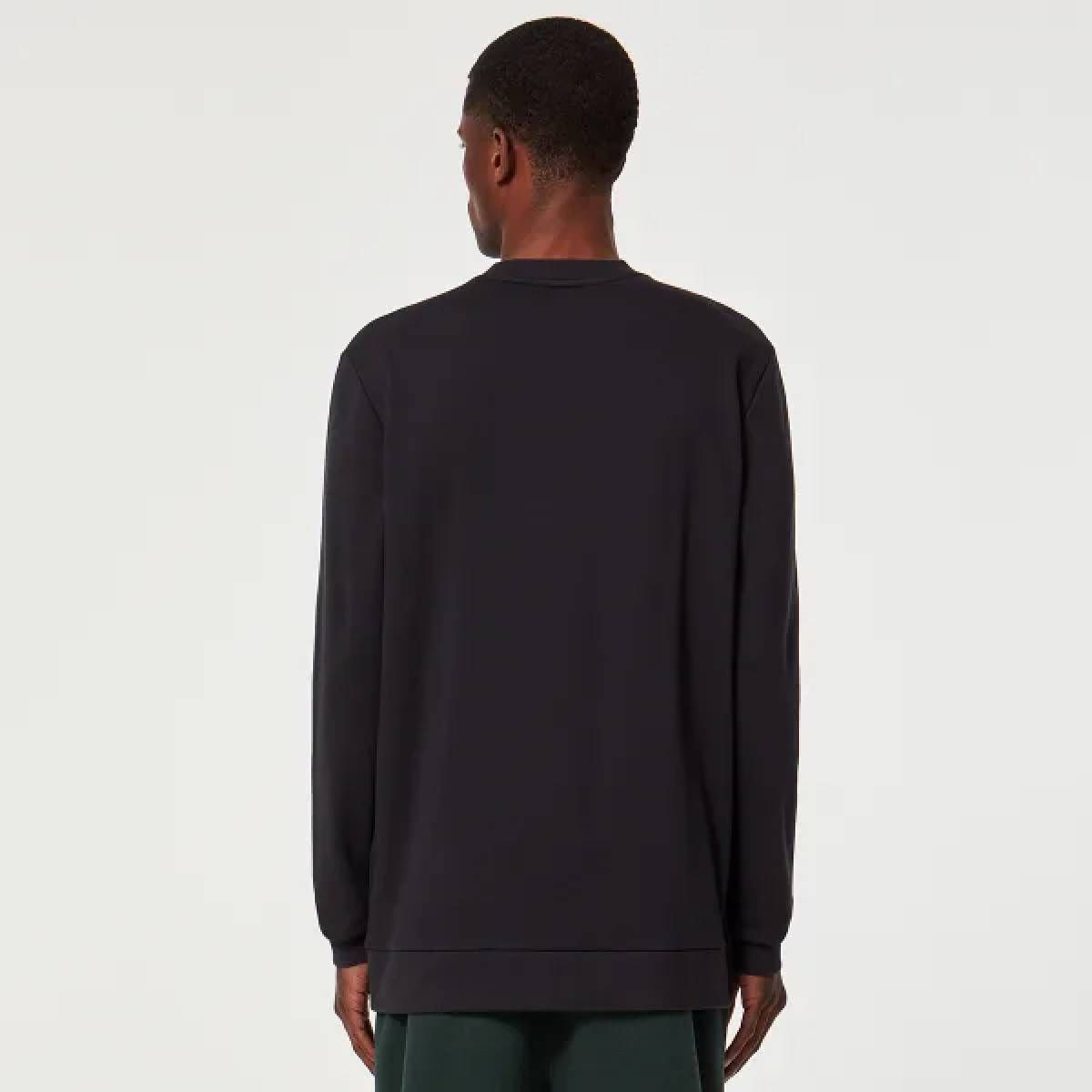 OAKLEY - Poleron Hombre  Oakley Blocked O-Bark Negro/Verde