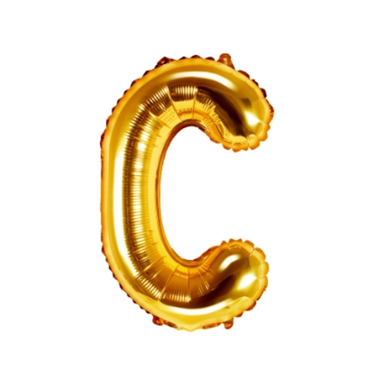 GENERICO - Globos En Forma De Letras Metalizados Dorado Oro C