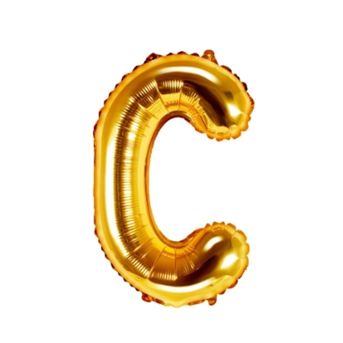 GENERICO - Globos En Forma De Letras Metalizados Dorado Oro C