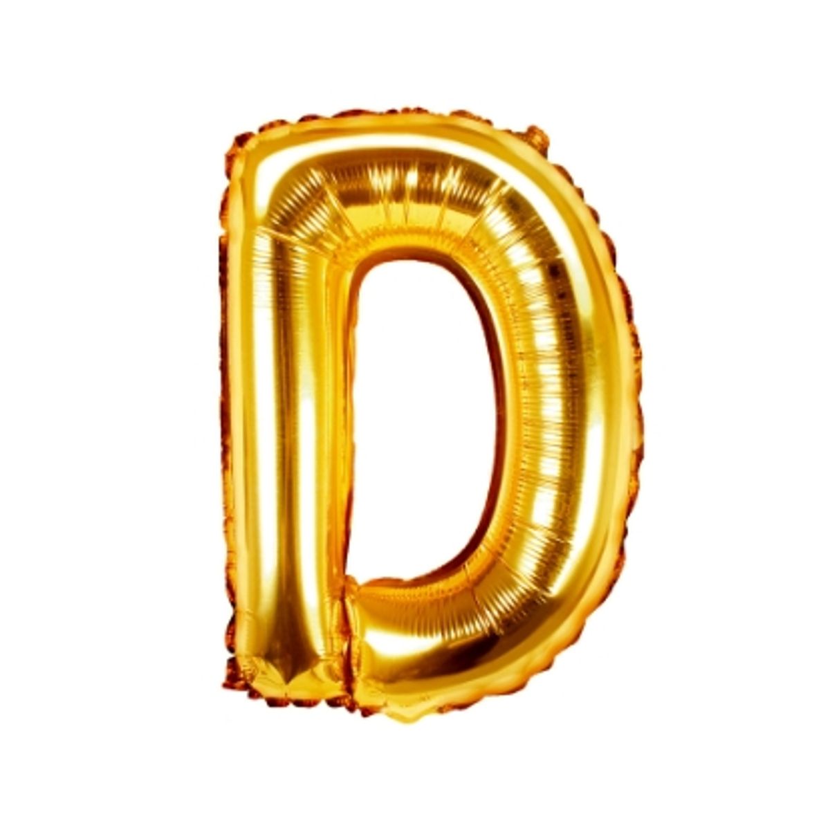 GENERICO - Globos En Forma De Letras Metalizados Dorado Oro D