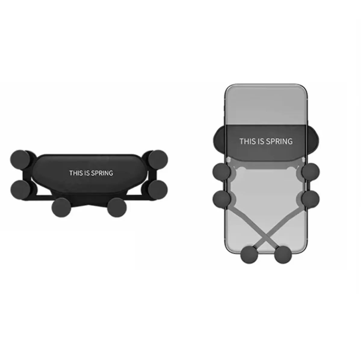 GENERICO - Soporte de telefono para autos