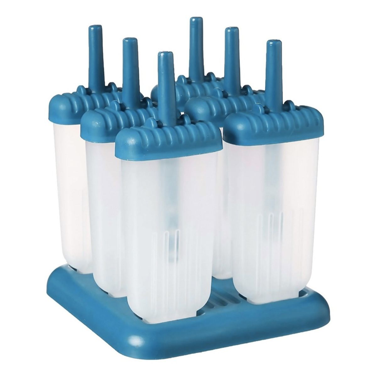 GENERICO - Set De 6 Moldes Para Hacer Paletas Heladas