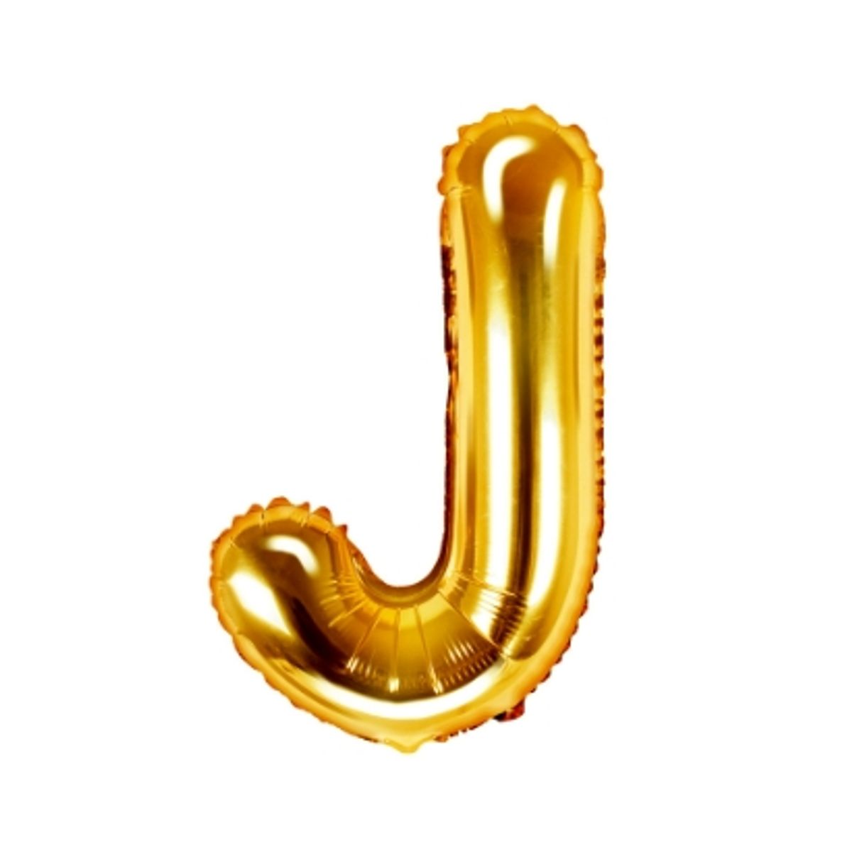 GENERICO - Globos En Forma De Letras Metalizados Dorado Oro J