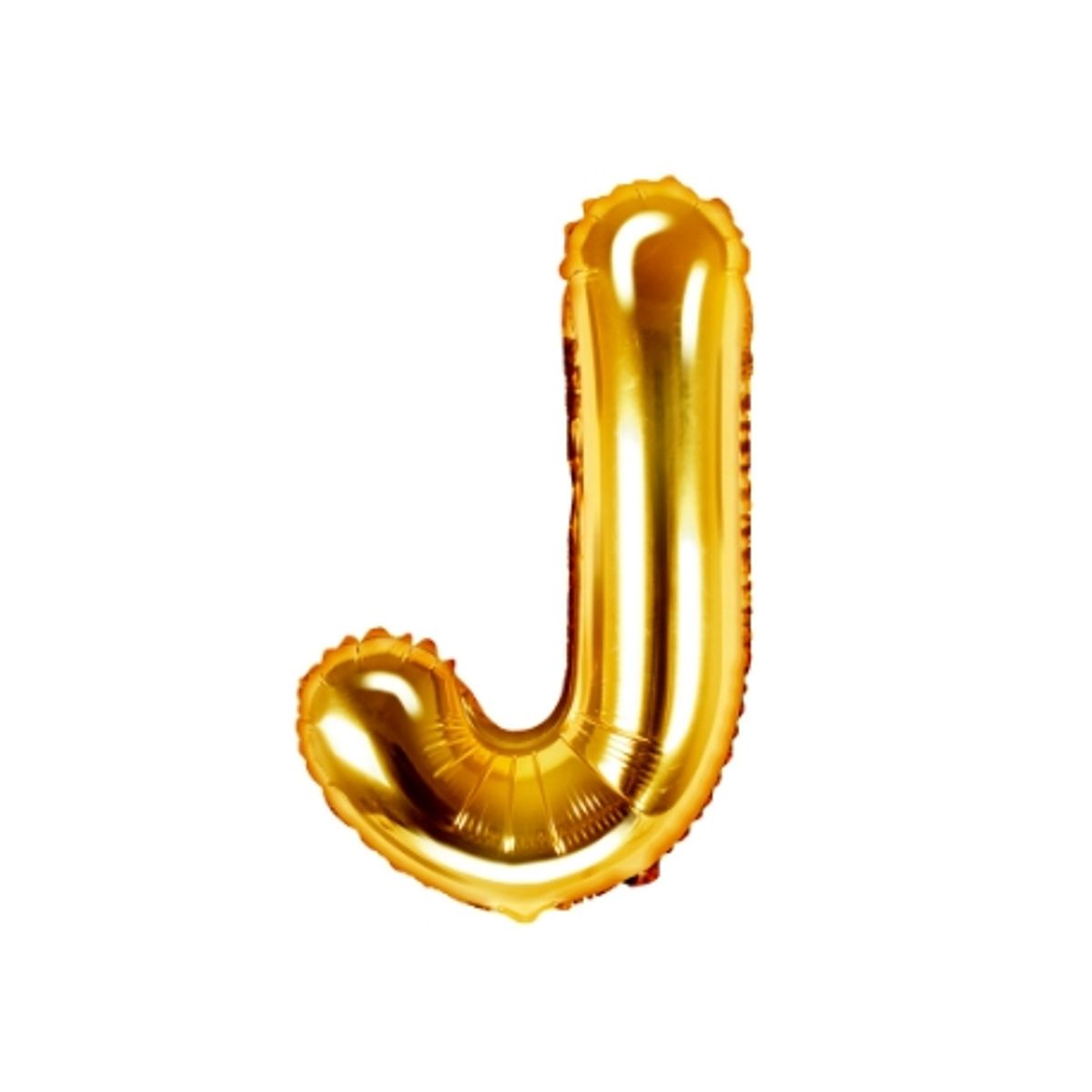 GENERICO - Globos En Forma De Letras Metalizados Dorado Oro J