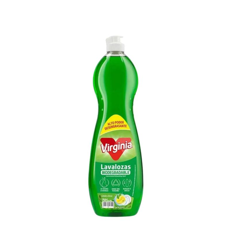 VIRGINIA - Lavalozas Aroma Limón Citrus 750ml