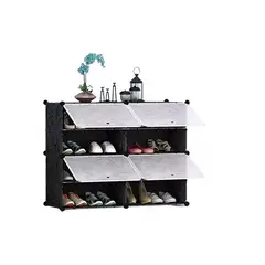 GENERICO - Zapatero Organizador De Zapatos 2 Pisos Estrecho Bonito