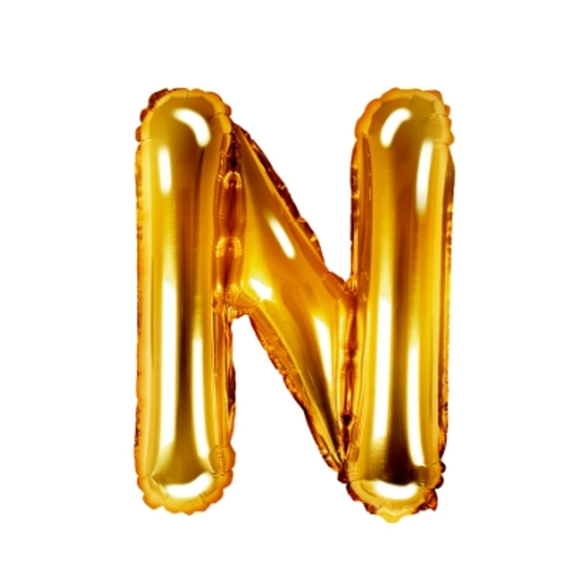 GENERICO - Globos En Forma De Letras Metalizados Dorado Oro N
