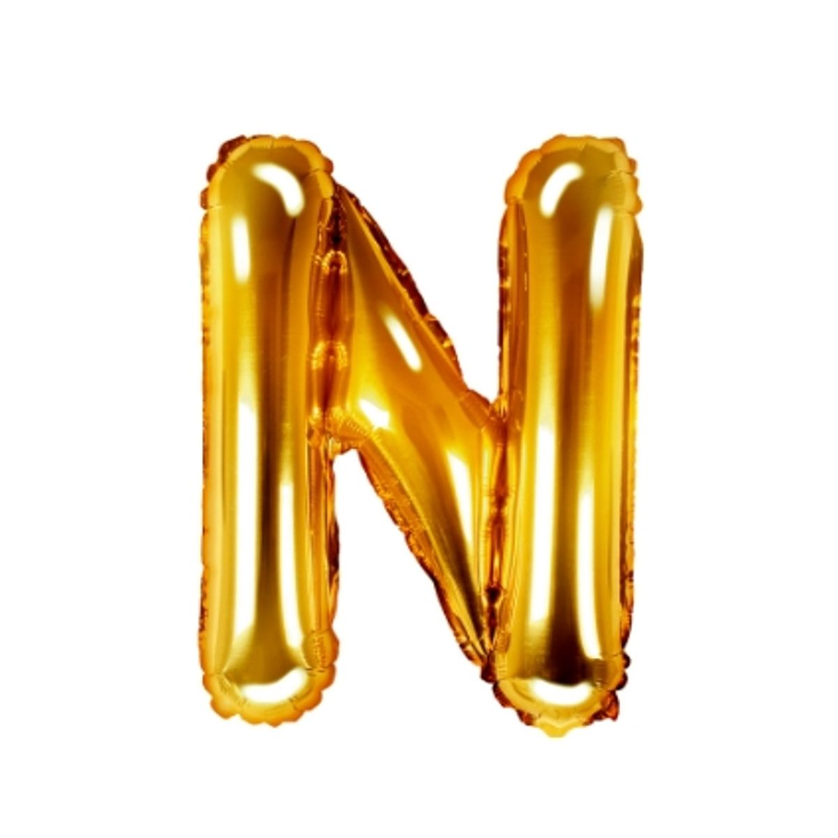 GENERICO - Globos En Forma De Letras Metalizados Dorado Oro N