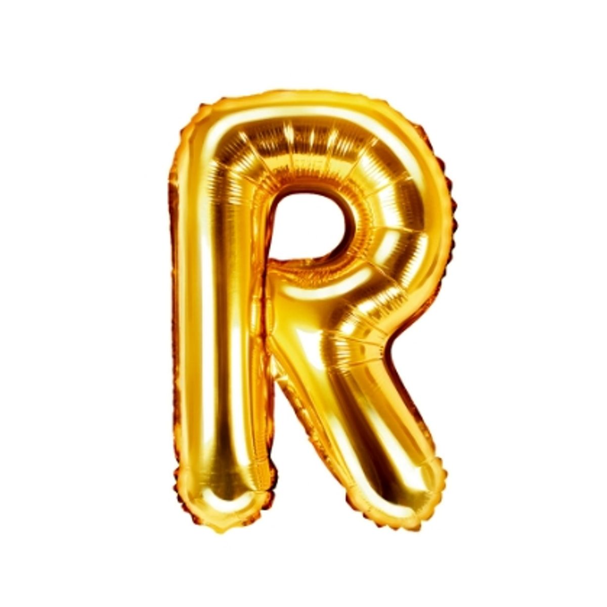 GENERICO - Globos En Forma De Letras Metalizados Dorado Oro R