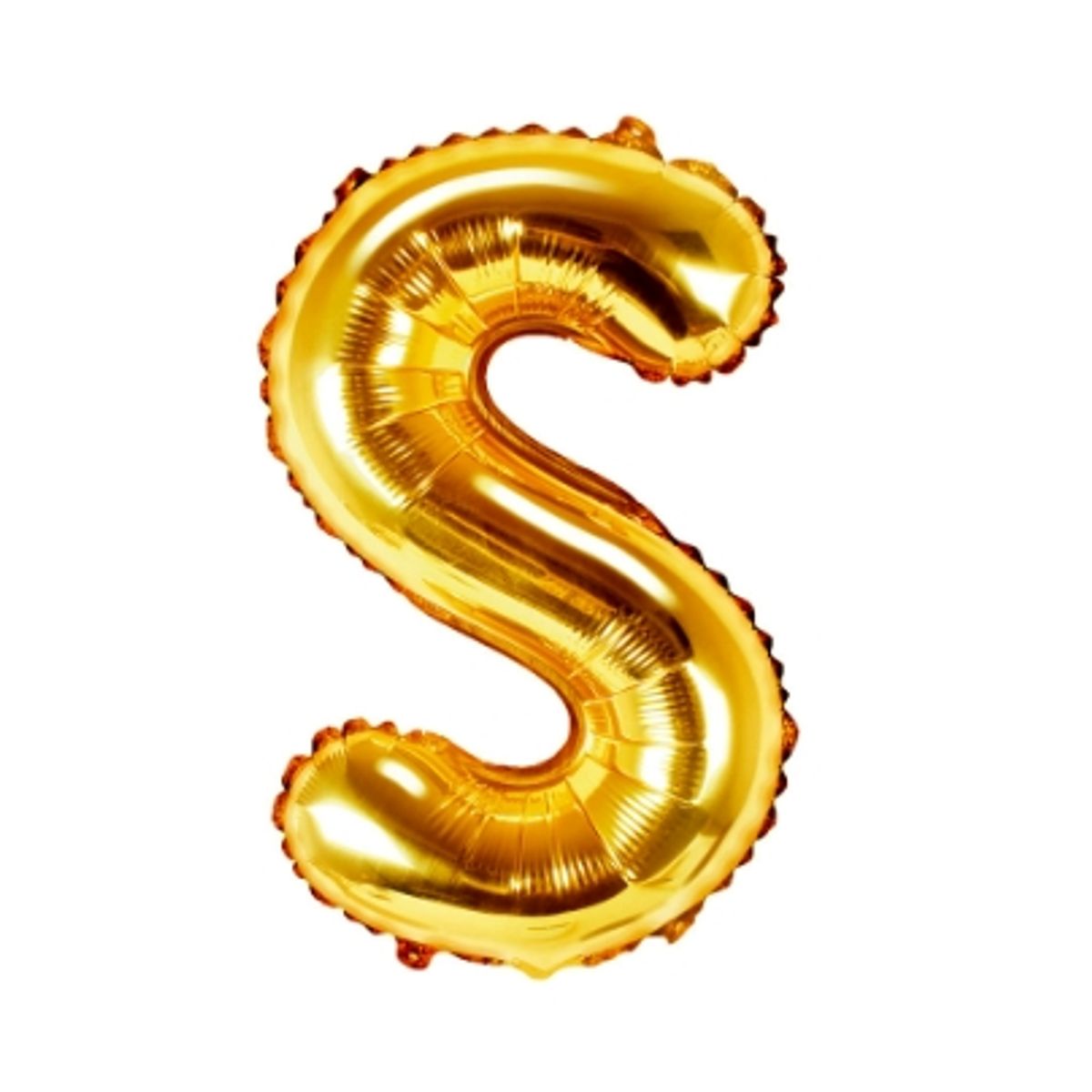 GENERICO - Globos En Forma De Letras Metalizados Dorado Oro S