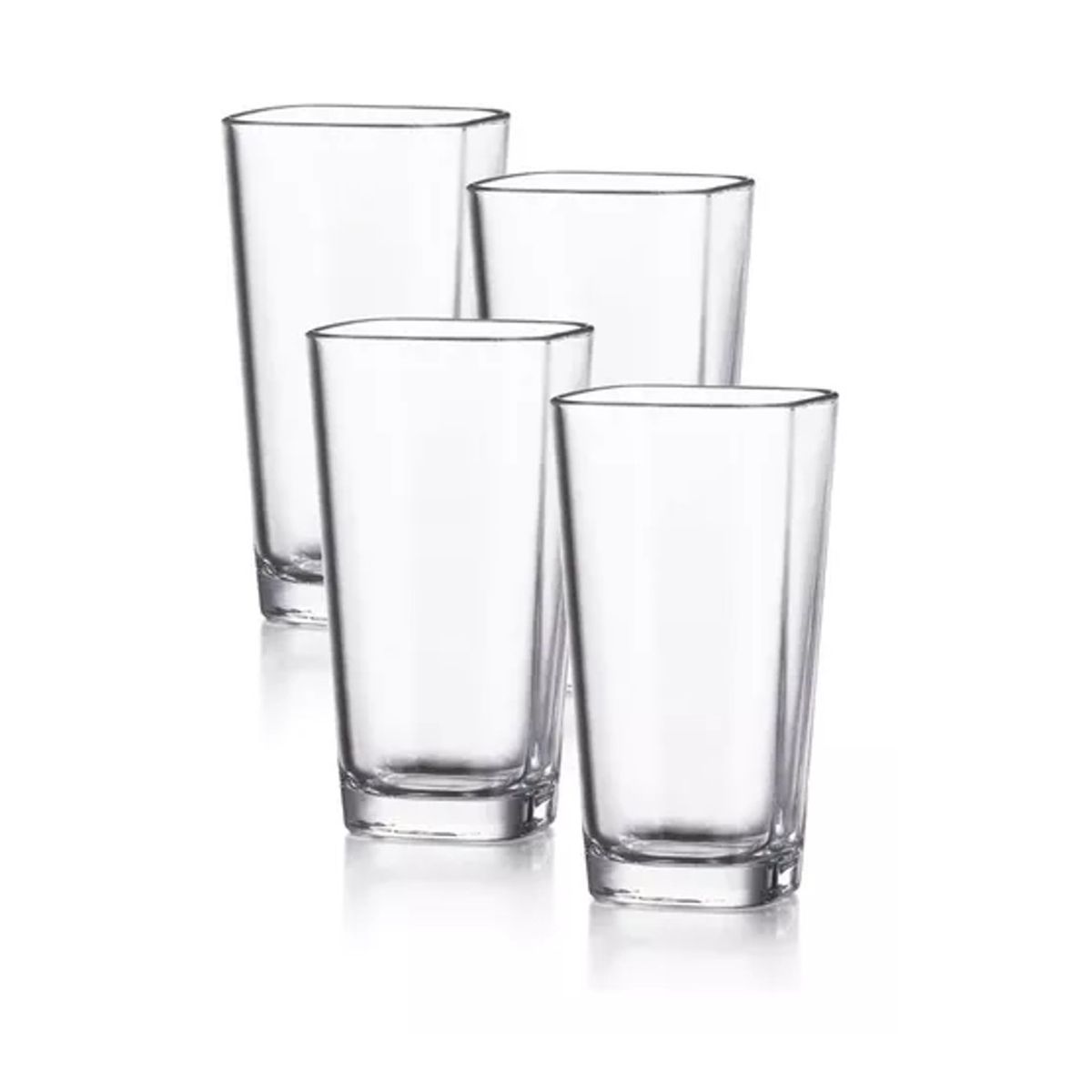 GENERICO - SET DE 6 VASOS DE VIDRIO MULTIUSOS