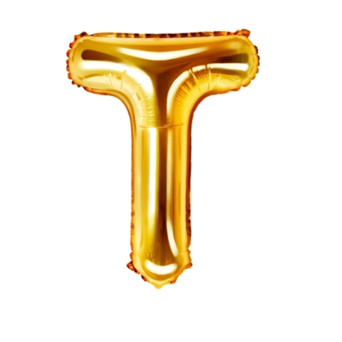 GENERICO - Globos En Forma De Letras Metalizados Dorado Oro T