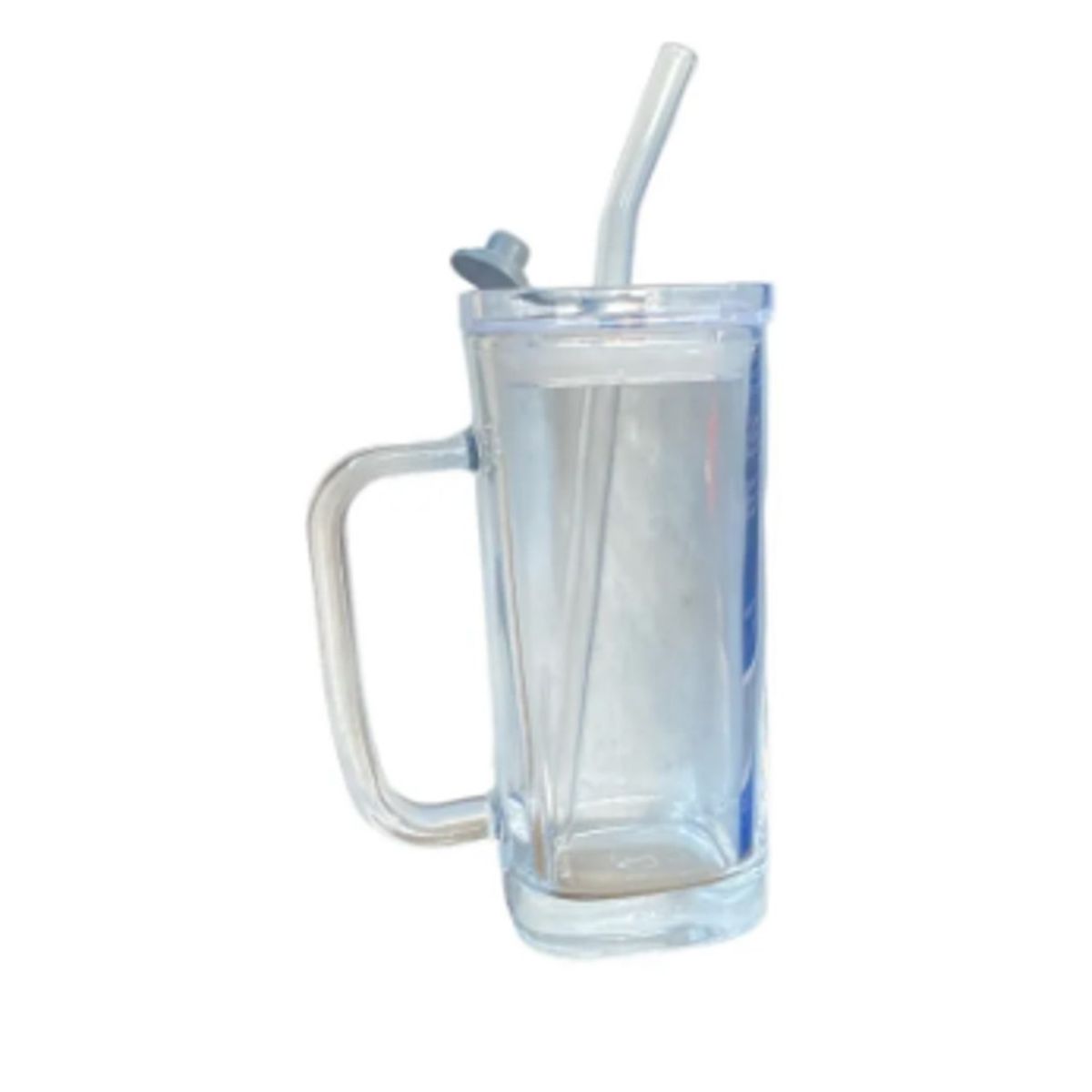 GENERICO - VASO CON PAJITA MULTIFUNCIONAL 240ML CON TAPA