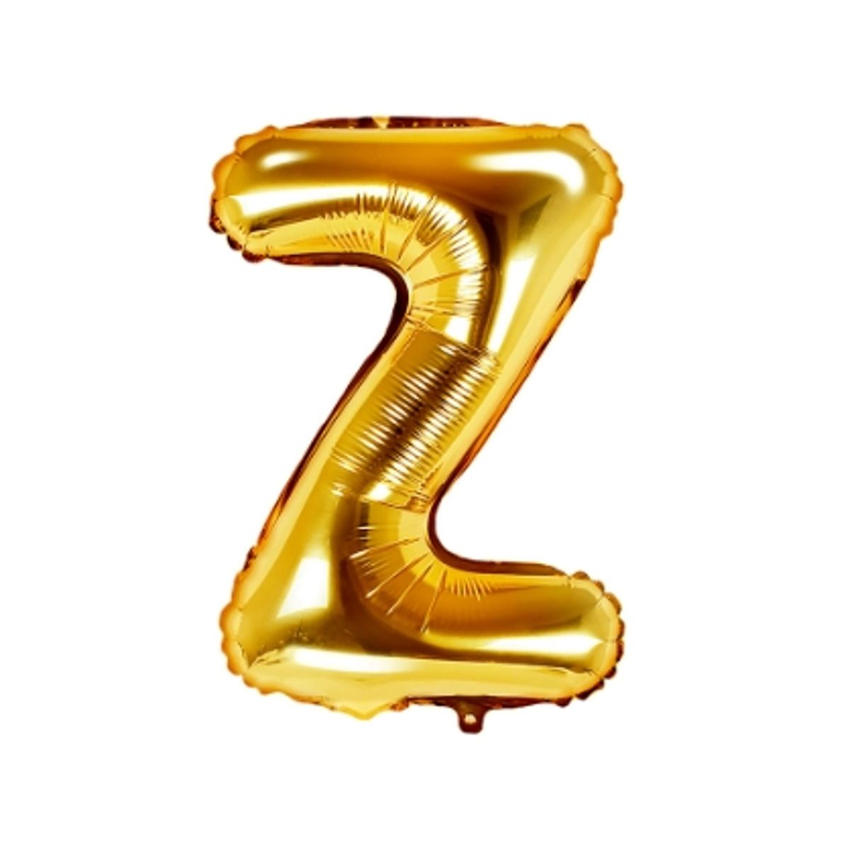 GENERICO - Globos En Forma De Letras Metalizados Dorado Oro Z