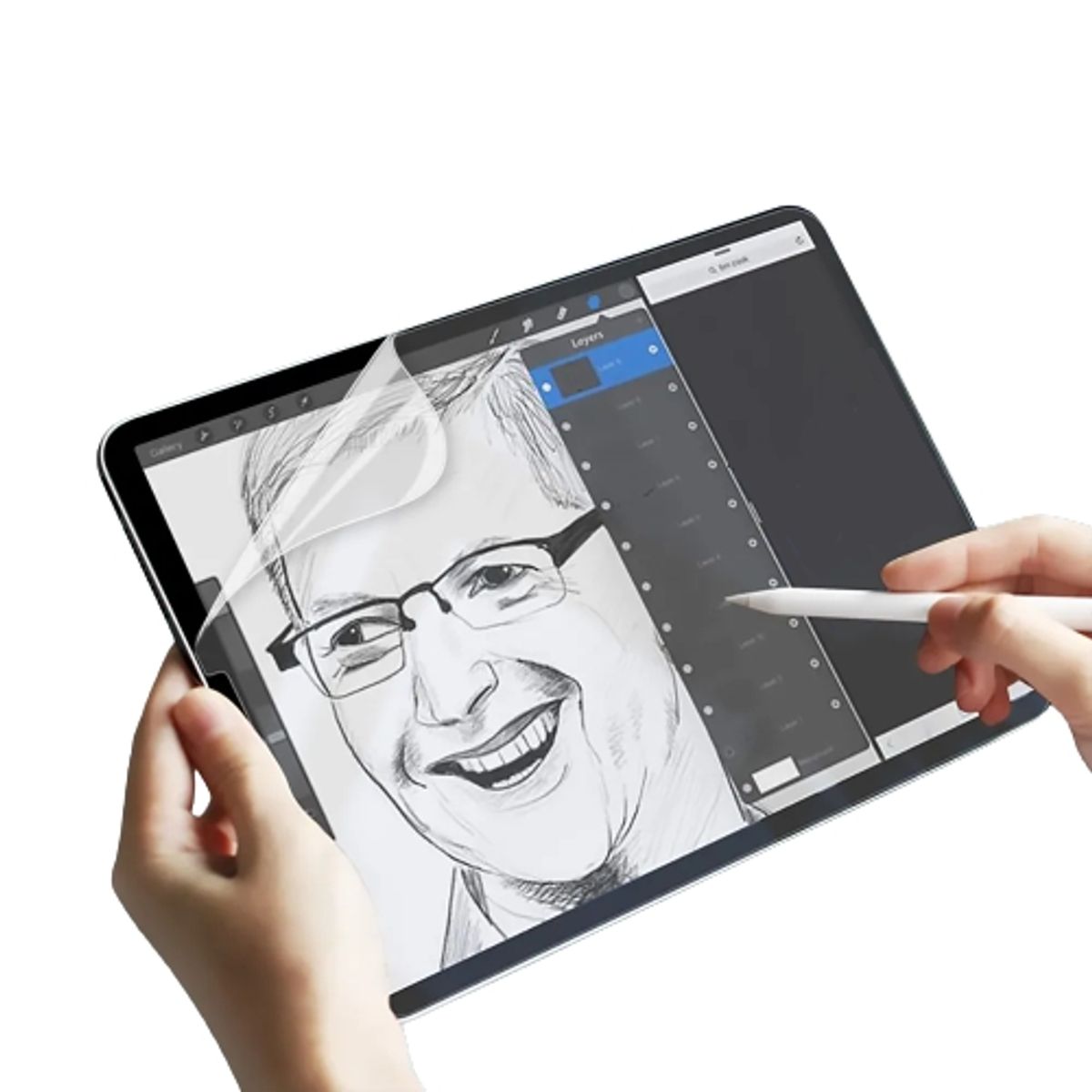 GENERICO - Lamina Sensación Paper Like Mate Para Samsung Tab S9  S9 Fe