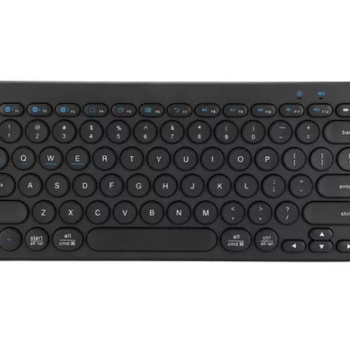 GENERICO - Teclado Inalámbrico De 78 Teclas  Teclas Redondas  Delgado