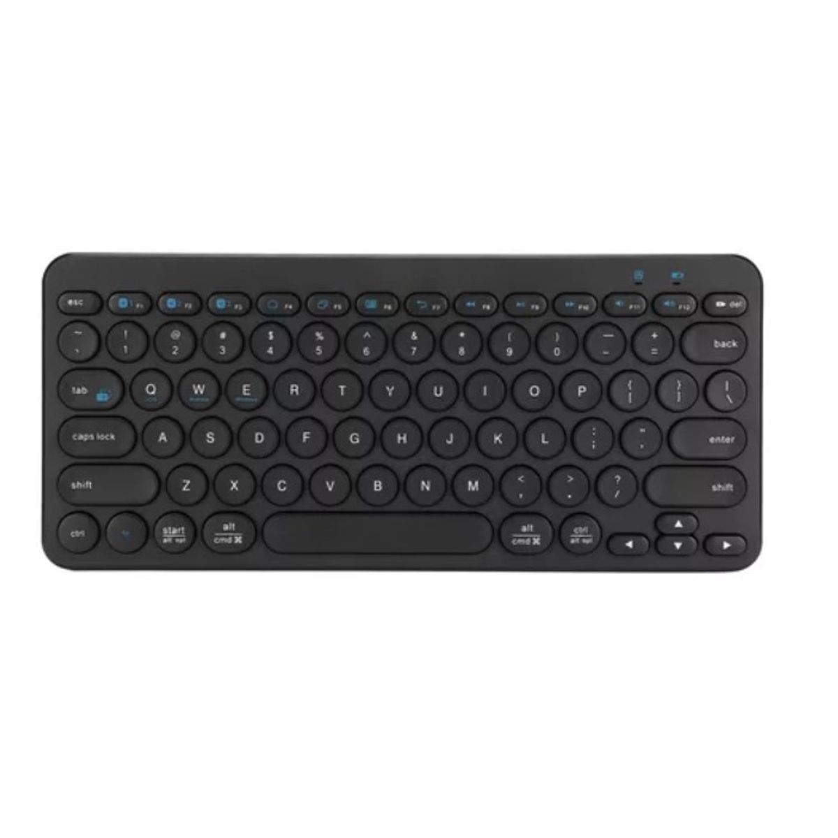 GENERICO - Teclado Inalámbrico De 78 Teclas  Teclas Redondas  Delgado