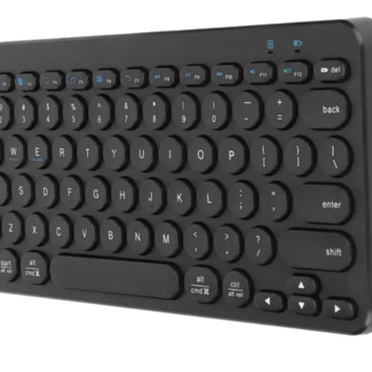 GENERICO - Teclado Inalámbrico De 78 Teclas  Teclas Redondas  Delgado