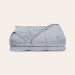 HYPNOS - Frazada Pesada - Minky - 6 Kg - Gris -