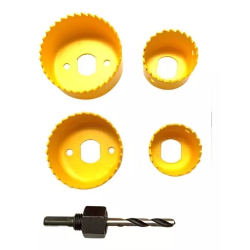 GENERICO - Set de Sierra Copas para Madera 6 Piezas