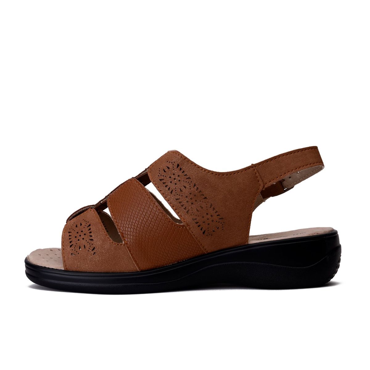 CHINITOWN - Sandalia Mujer Camel Kristel Chinitown