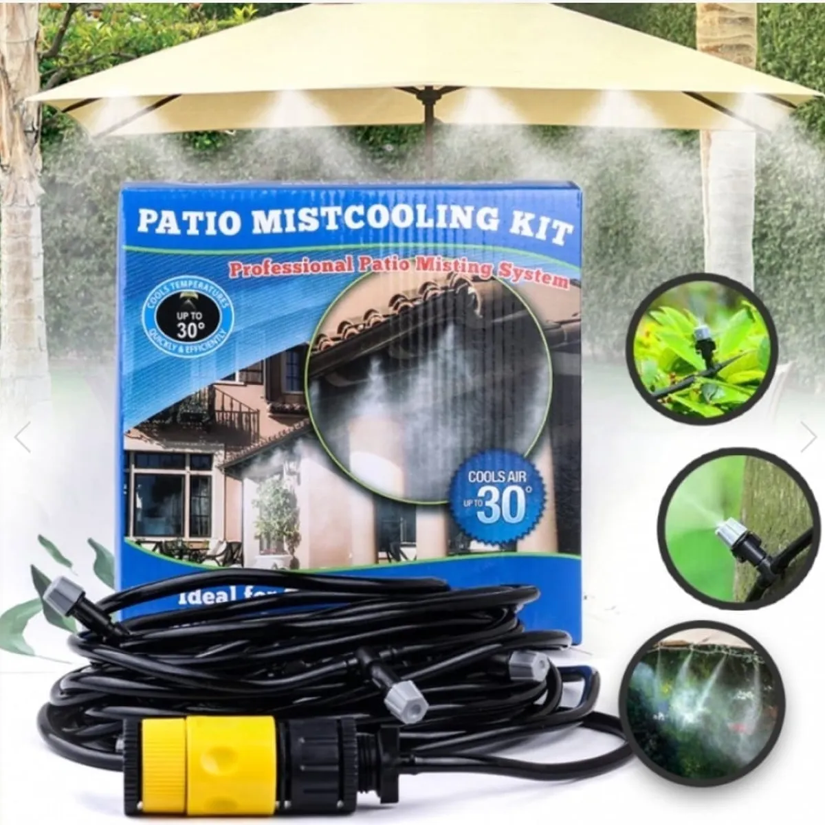 GENERICO - Kit Sistema De Riego Para Patio Mistcooling