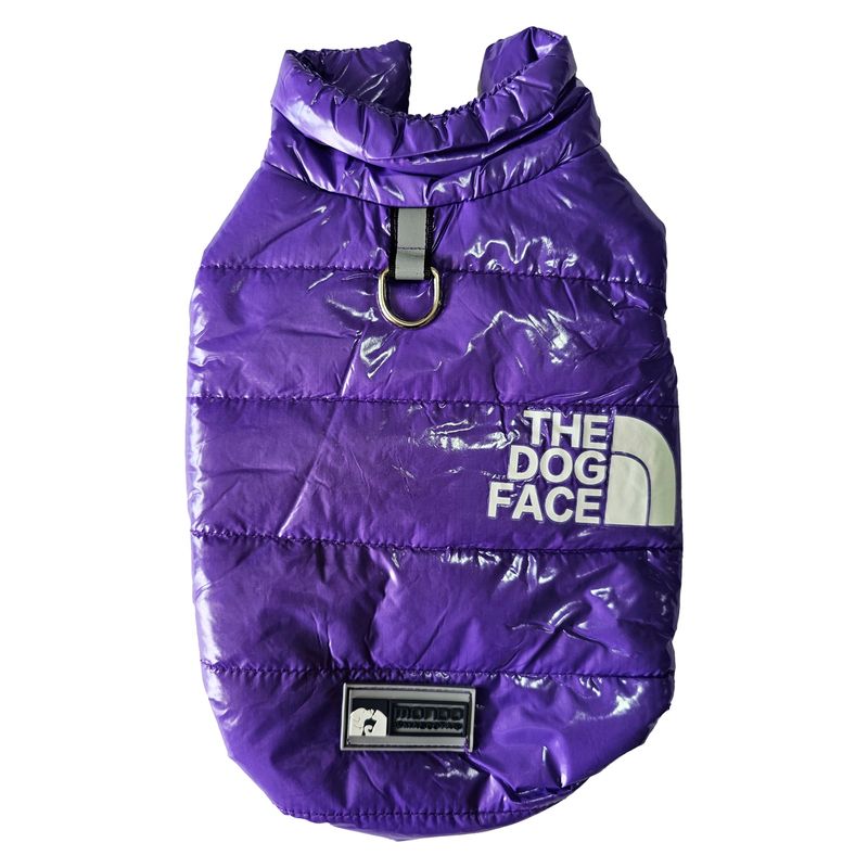 GENERICO - Parka Abrigo Chaleco Para Mascotas L Morado