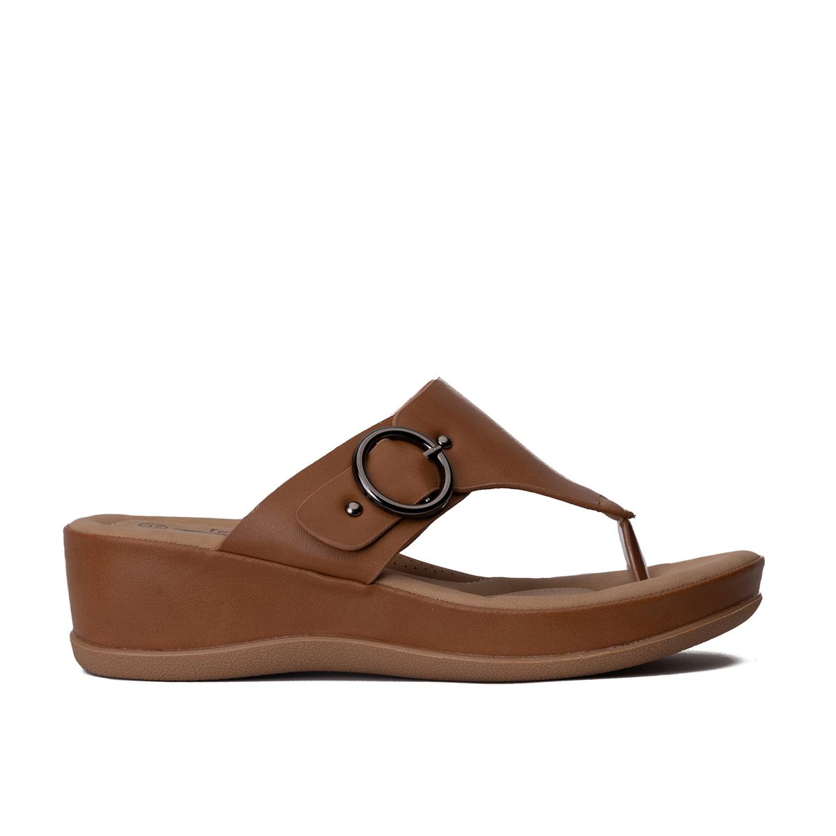 CHINITOWN - Sandalia Mujer Camel Monica Chinitown