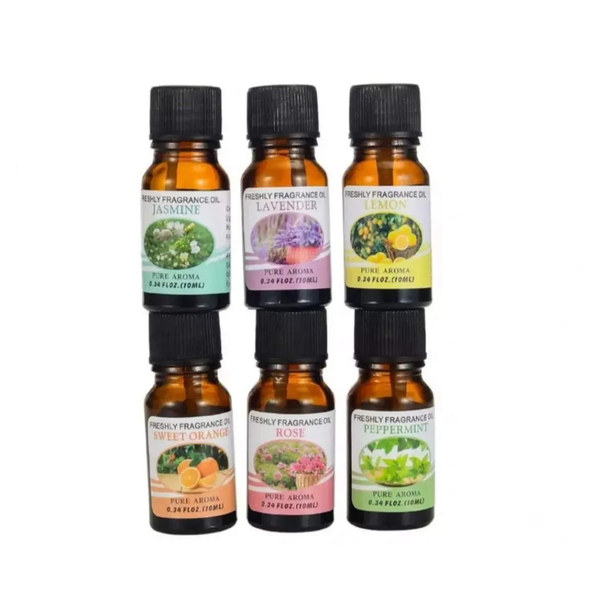 GENERICO - 6 esencias de aceite para humidificadores difunsores