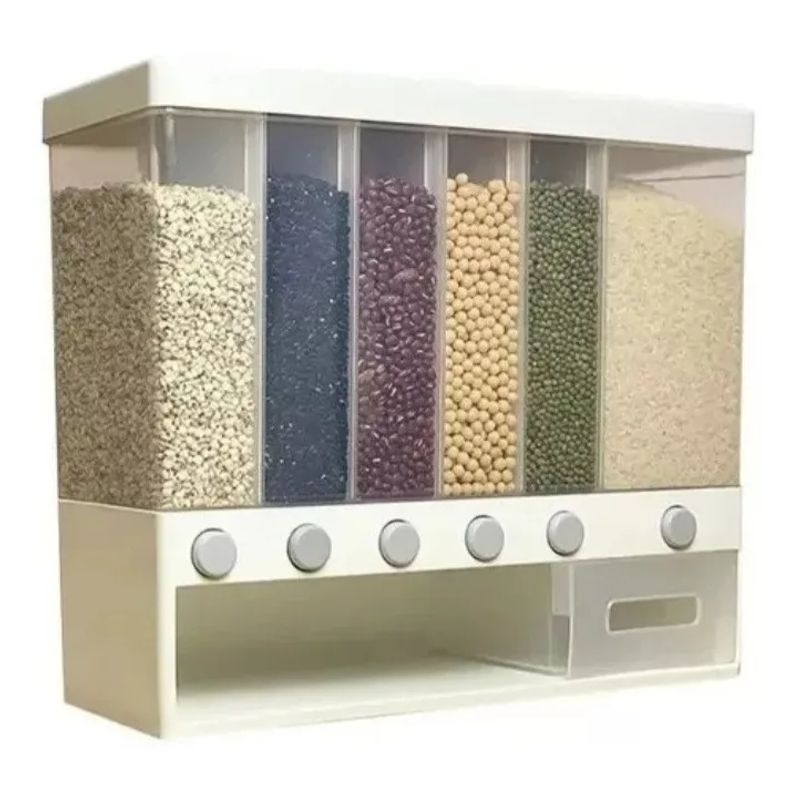 GENERICO - Dispensador De Granos Cereal Arroz Pasta
