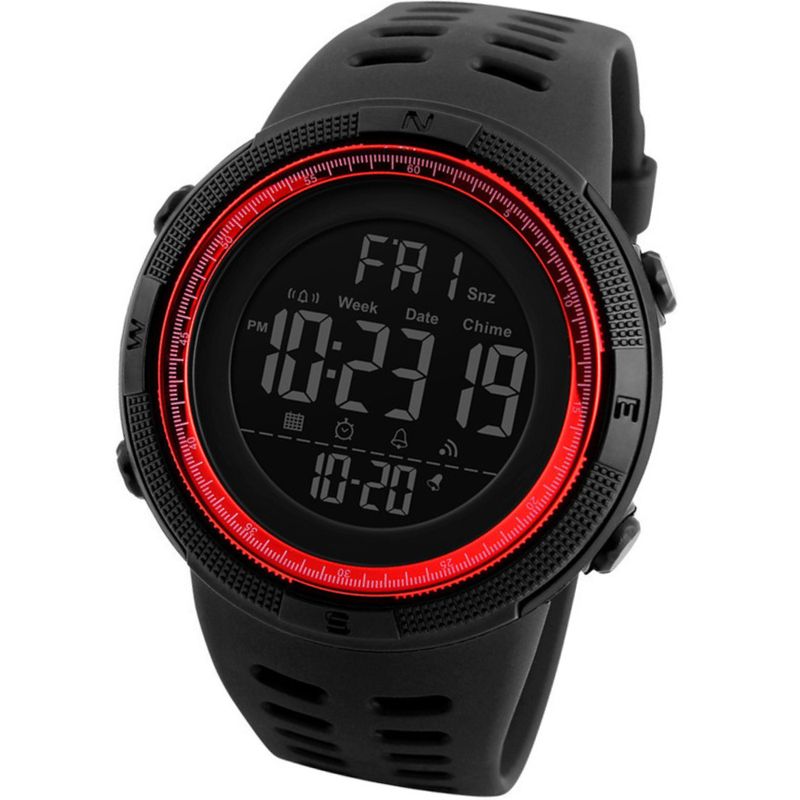 SKMEI - Reloj SKMEI 1251 Deportivo Luz Alarma Cronometro Resistente Agua