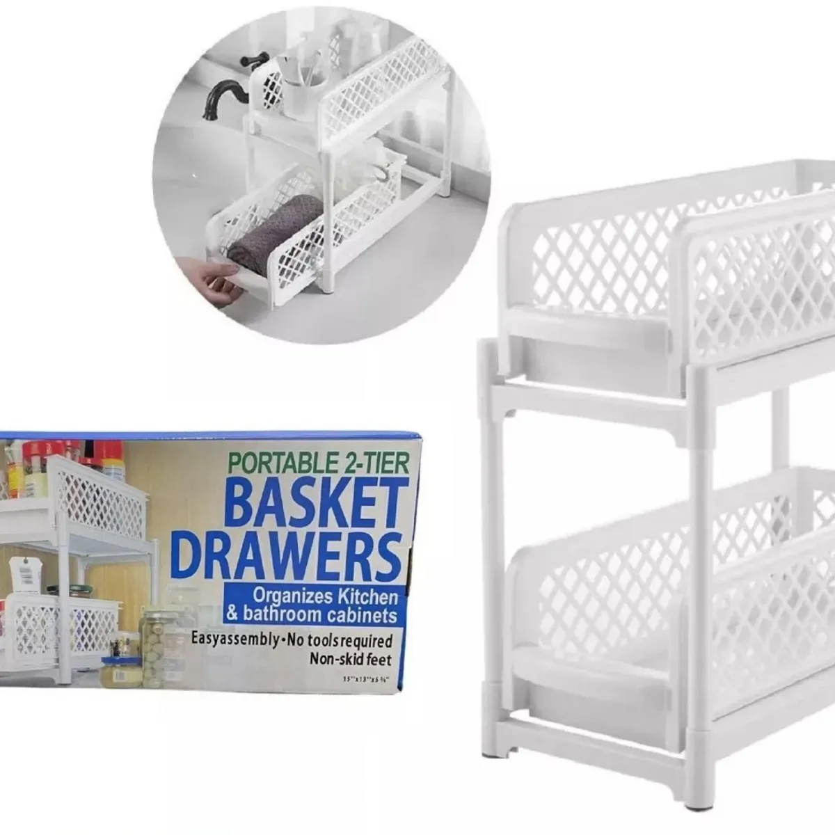 GENERICO - Organizador Multiuso Para el Hogar Baño Cocina