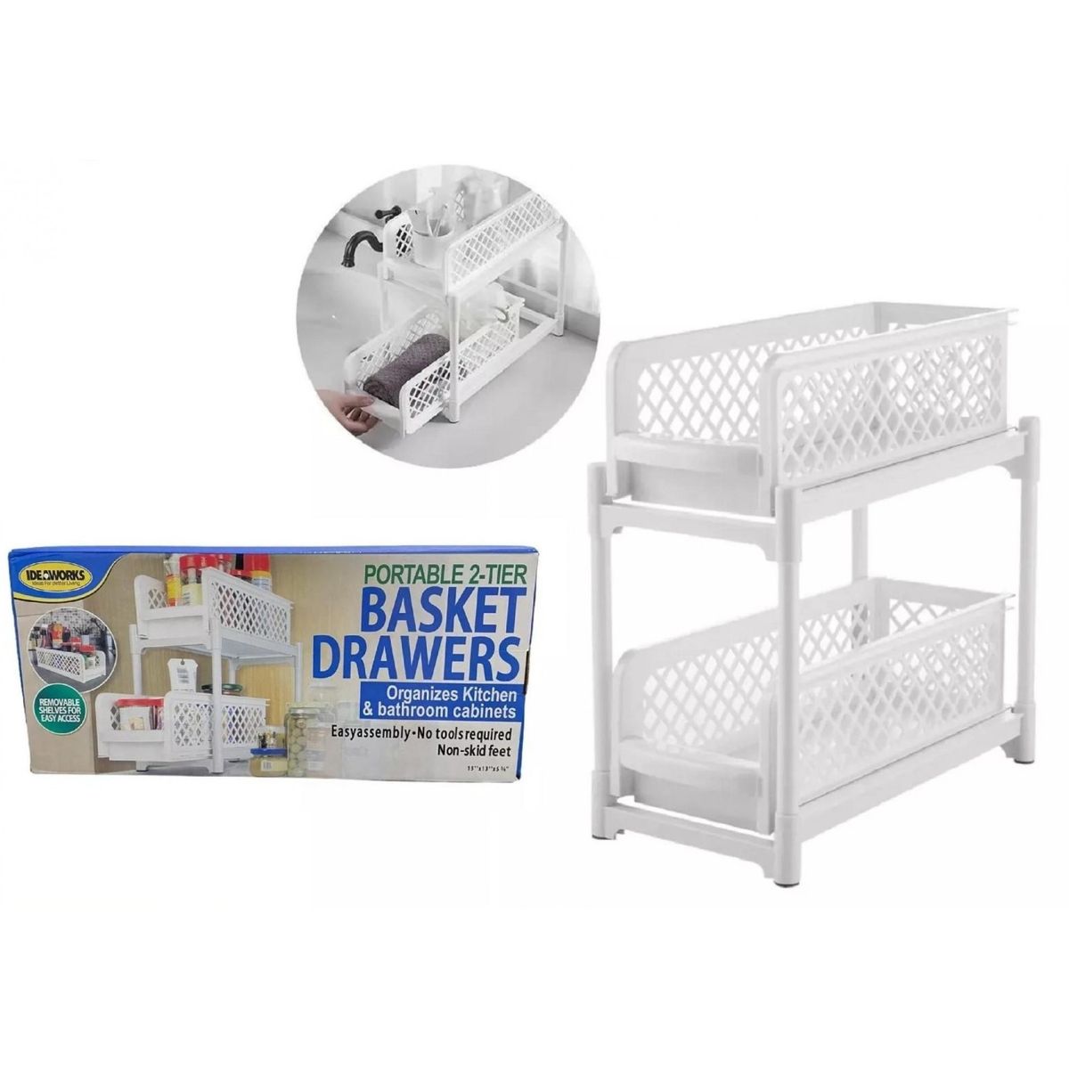 GENERICO - Organizador Multiuso Para el Hogar Baño Cocina