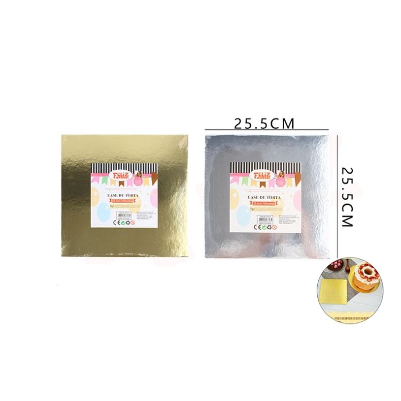 GENERICO - Base Cuadrada De Torta 255Cm