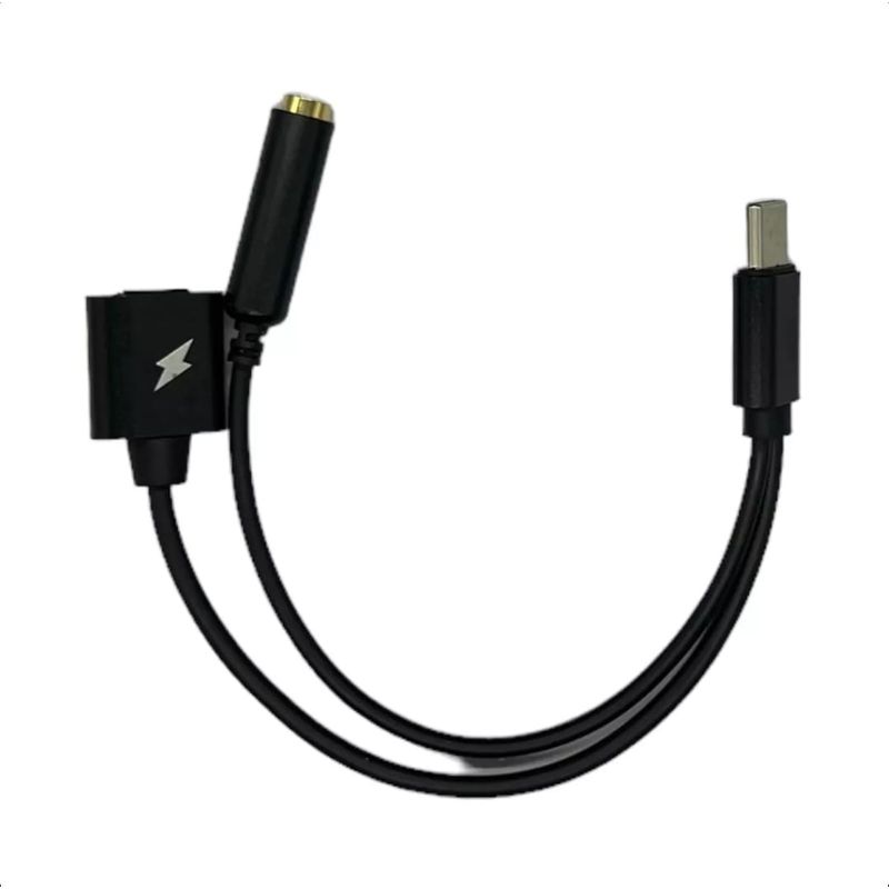 GENERICO - Cable De Audio Tipo C Aux Celular Usb Tipo C + Carga