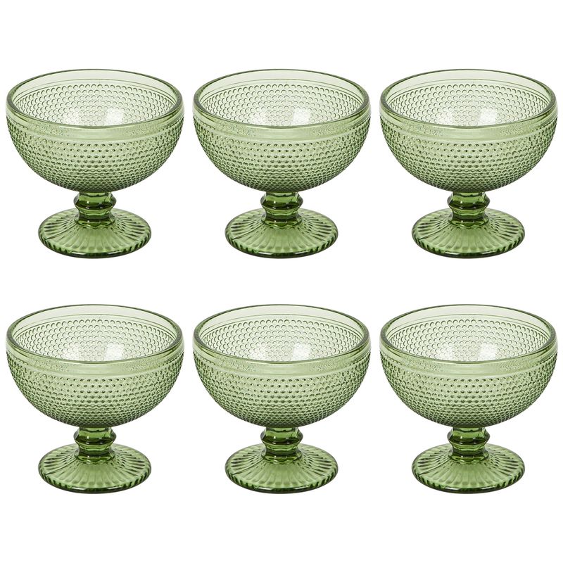 CHEFCHOICE - SET 6 COPAS DE POSTRE VERDE