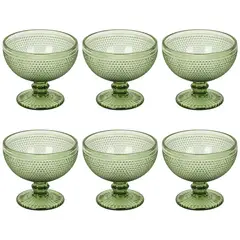 CHEFCHOICE - SET 6 COPAS DE POSTRE VERDE