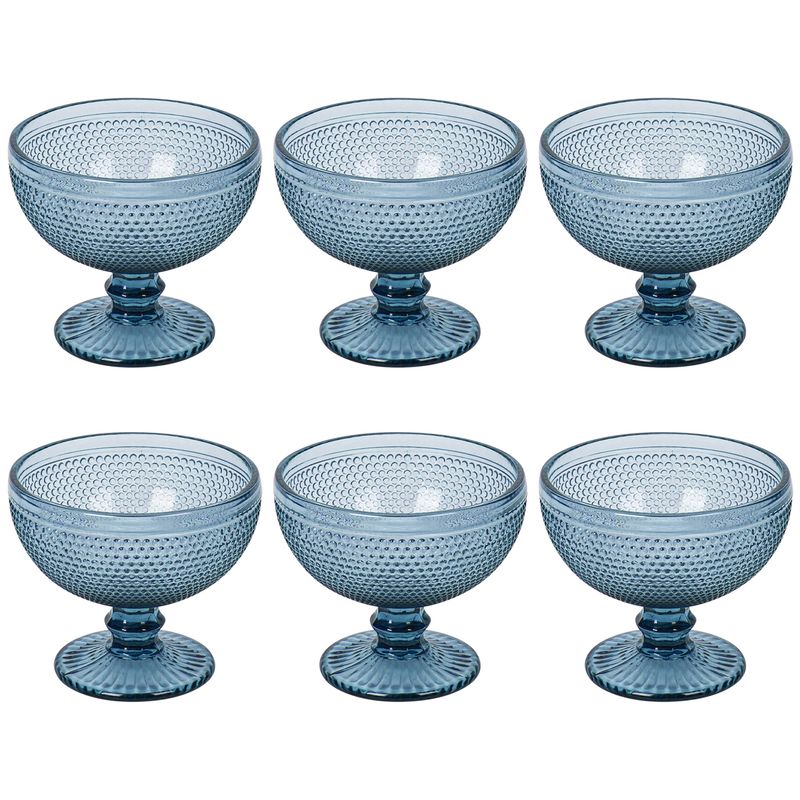 CHEFCHOICE - SET 6 COPAS DE POSTRE AZUL
