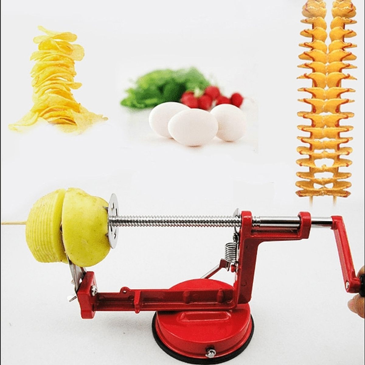 GENERICO - Maquina Cortadora De Papas En Espiral Papas