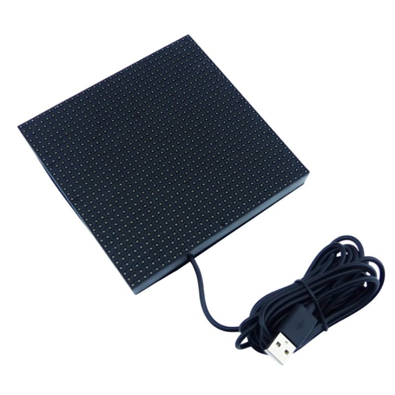 OEM - LETRERO LED MINI CUADRADO PROGRAMABLE PARA AUTO