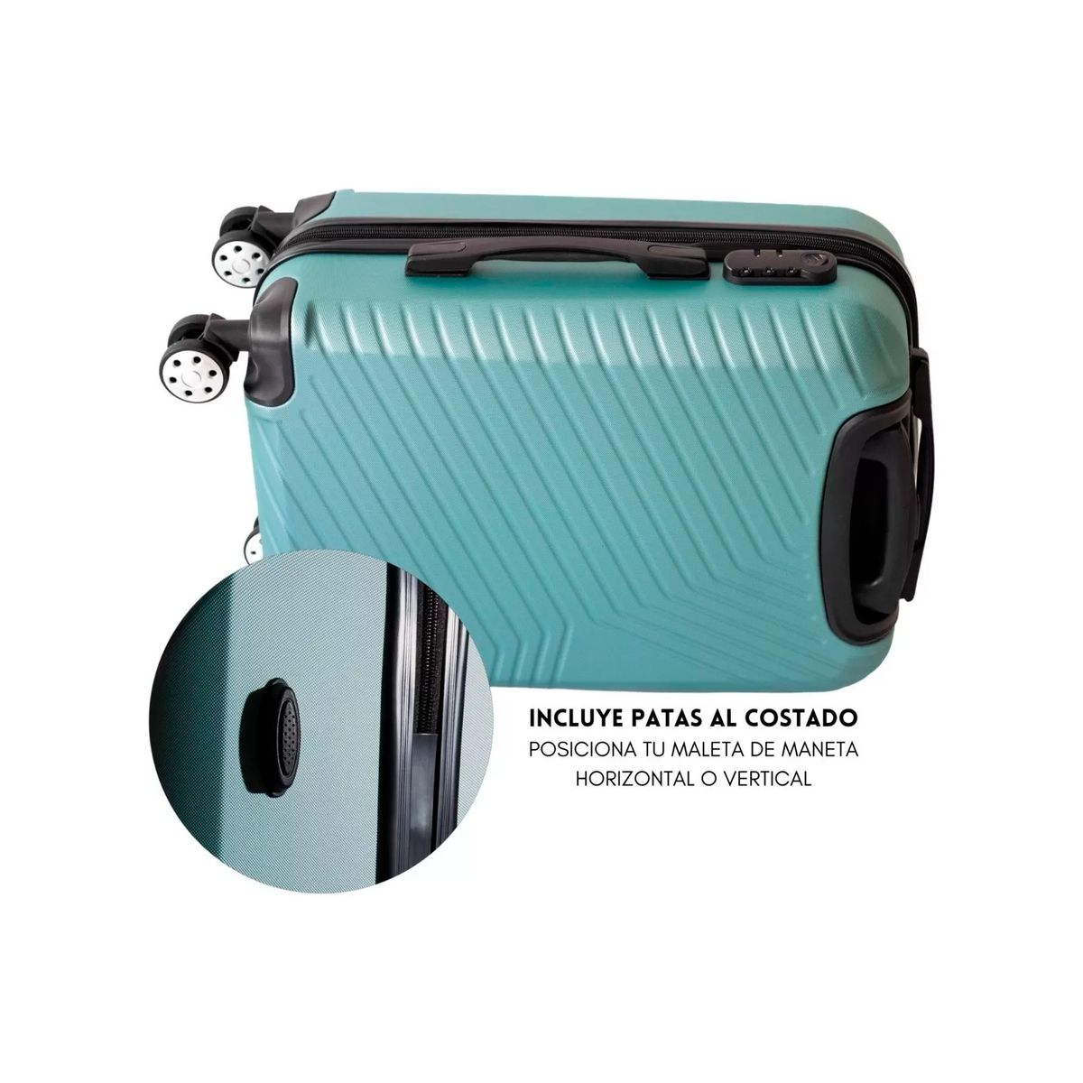 GENERICO - Maleta De Viaje Pequeña Equipaje Cabina 10 Kg