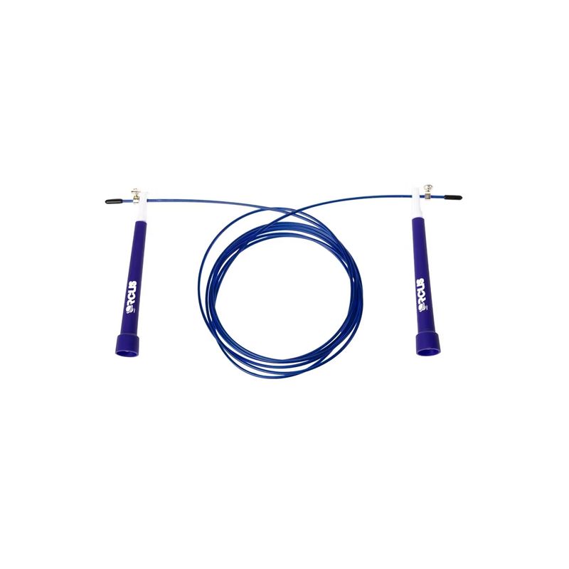 GENERICO - Cuerda De Salto Fitness Pro Orcus Mangos De PVC Azul