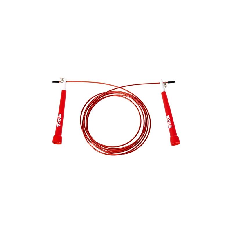 GENERICO - Cuerda De Salto Fitness Pro Orcus Mangos De PVC Negro