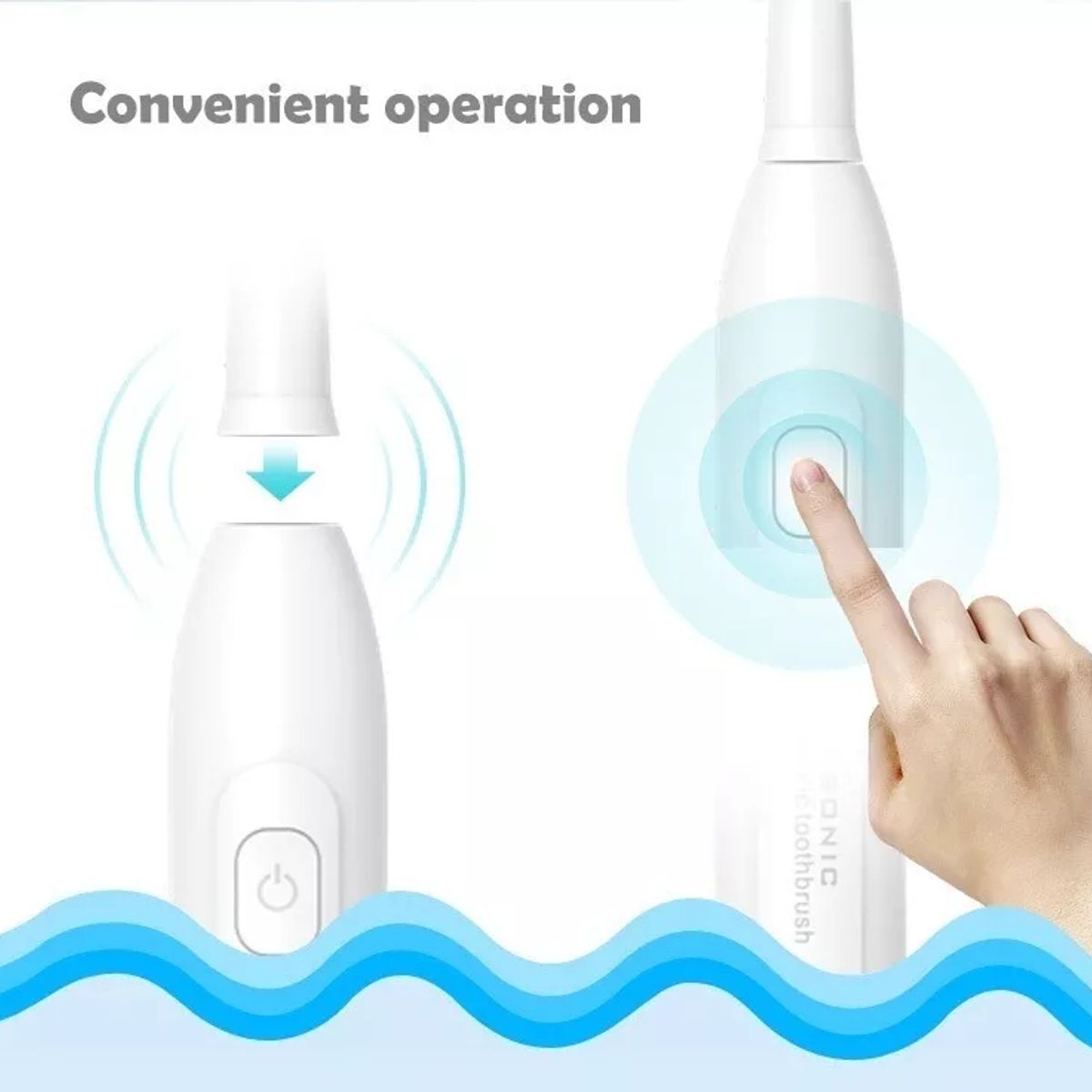 GENERICO - Nuevo Cepillo Dental Eléctrico Bucal