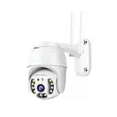 GENERICO - Cámara De Seguridad Domo 360 Smart Wifi Exterior/interior Color Blanco