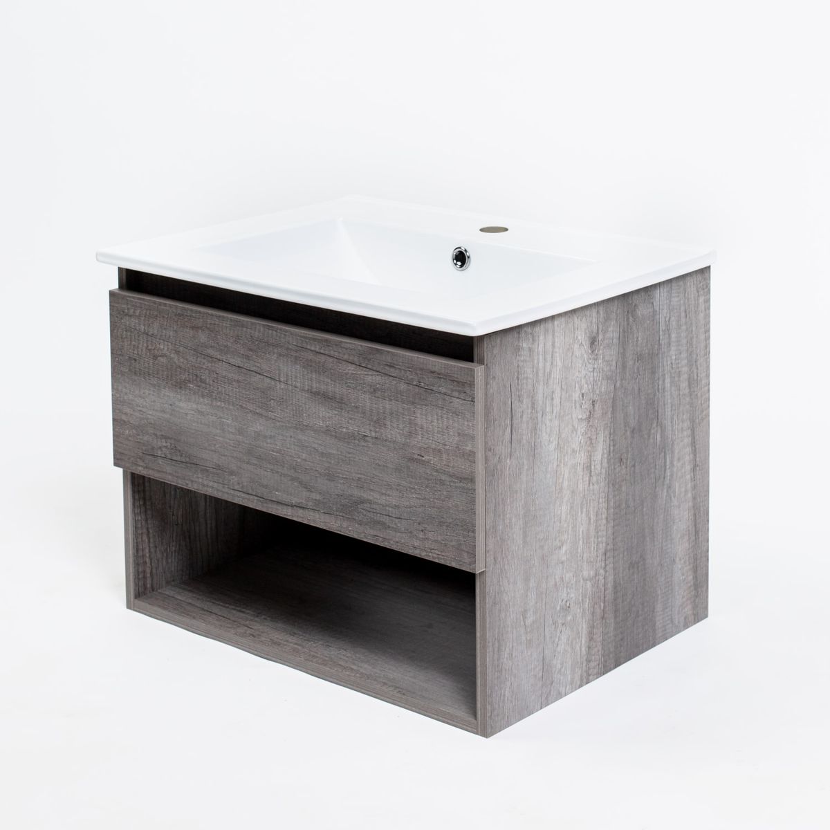 MOBELTEK - Kit Mueble Vanitorio 61cm 1 Cajon Lombardia