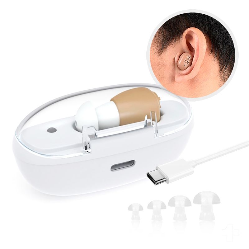 TOPMEDIC - Audifono Ortopedico Recargable Para Sordos Sordera